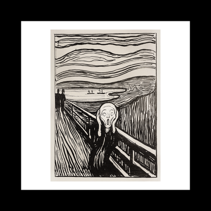 Scream (1895) Edvard Munch. Original