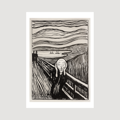 Scream (1895) Edvard Munch. Original